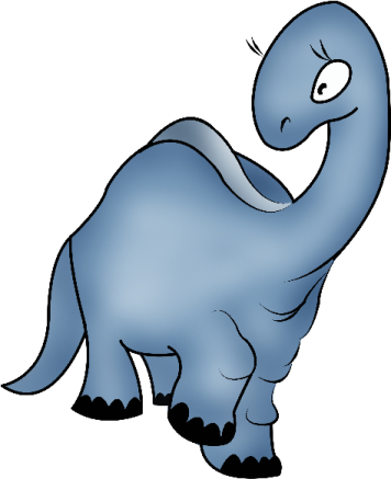 an image of a blue dinosaur