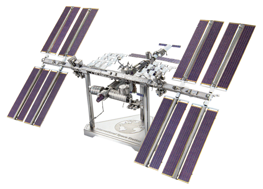 a model of the international space station