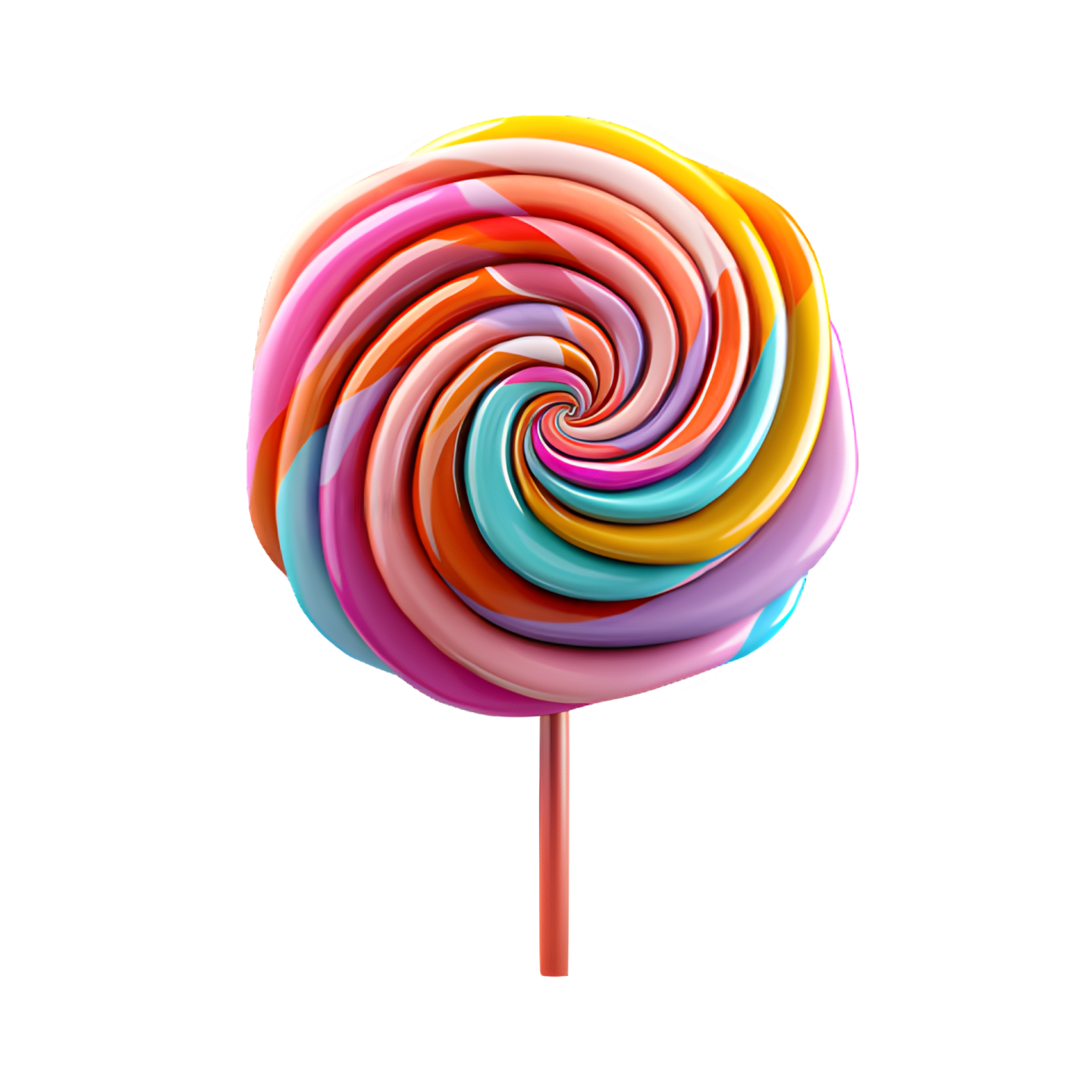 a colorful lobok on a white background