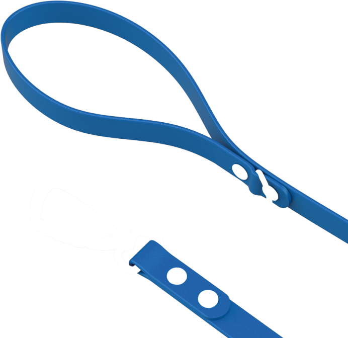 a pair of scissors with a blue handle