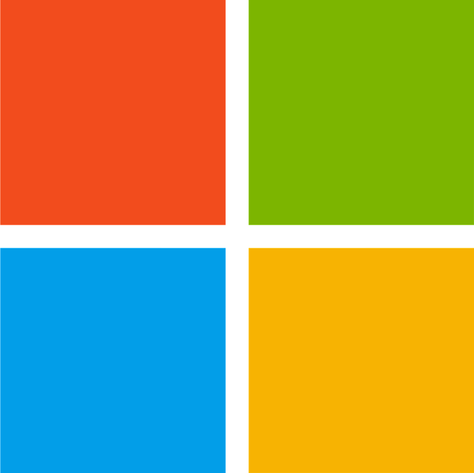 the microsoft logo