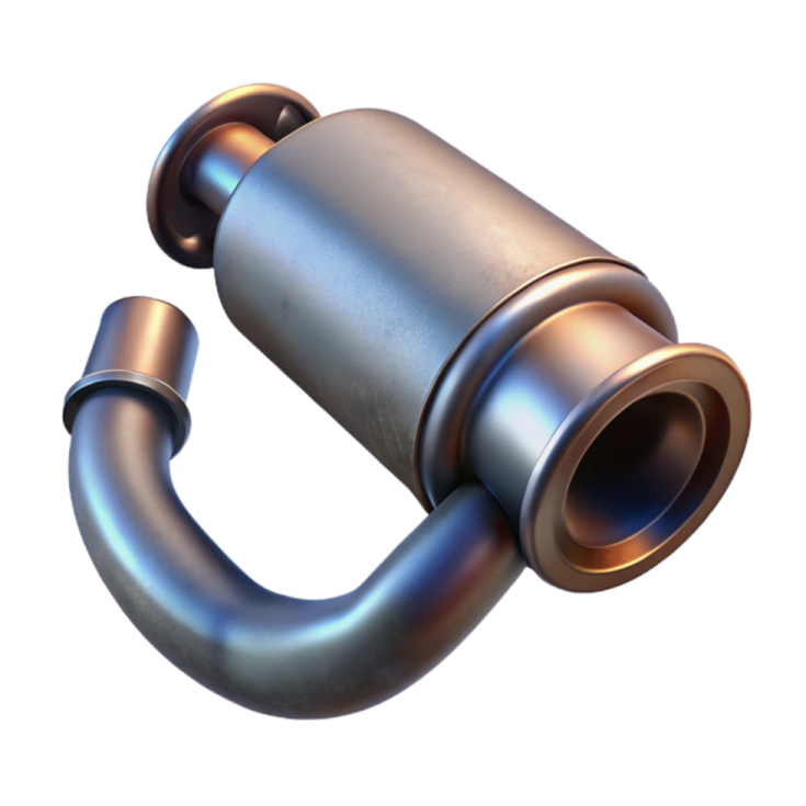 an image of a metal pipe on a white background