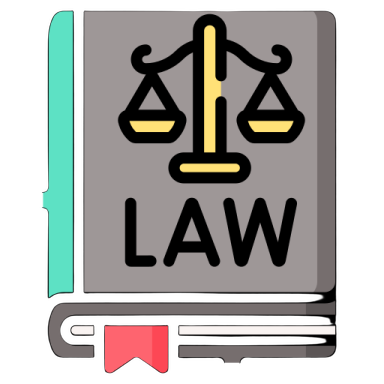 a book with the word law on it