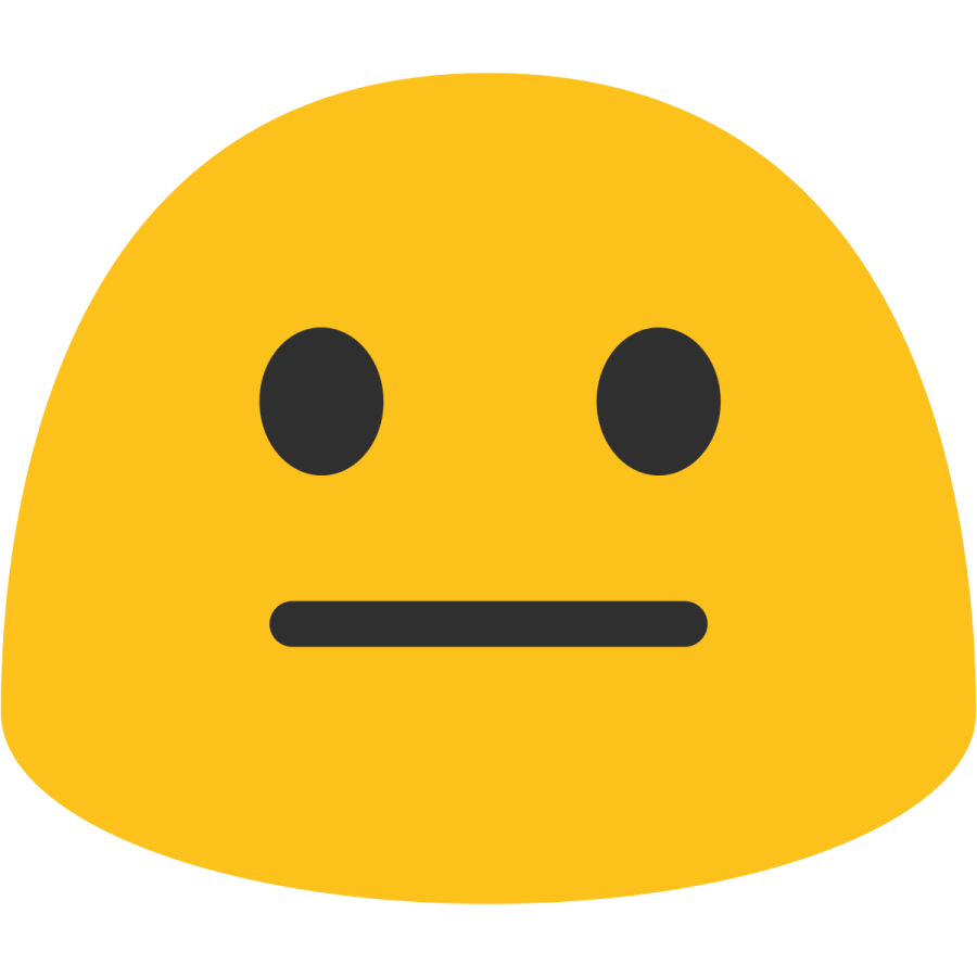 a yellow smiley face with black eyes
