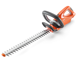 a black and decker hedge hedge trimmer on a white background
