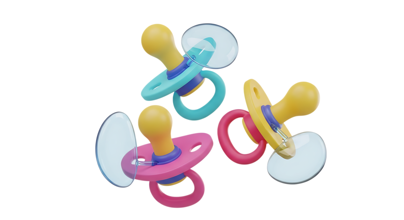 a set of three pacs in different colors