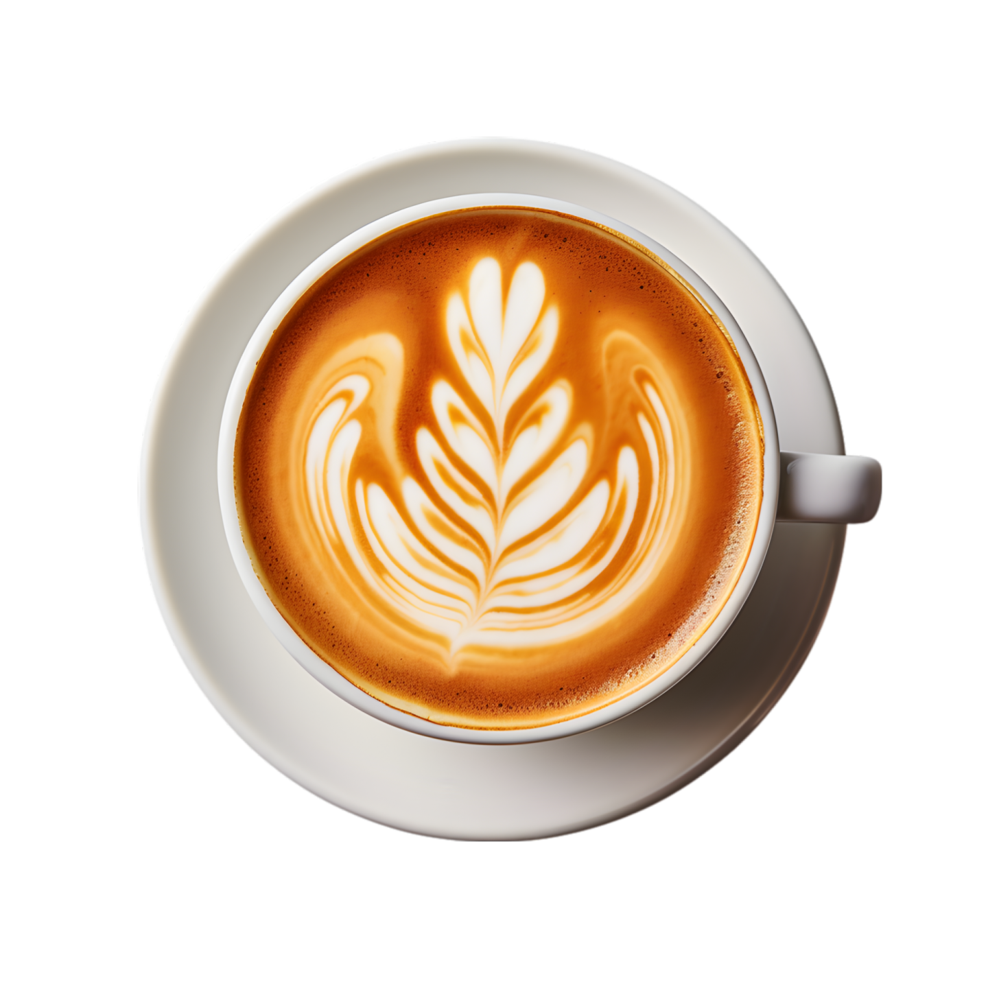 a cup of coffee on a saucer