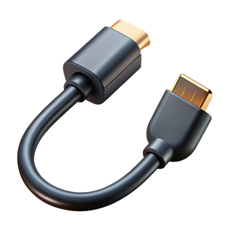 an image of a black usb cable