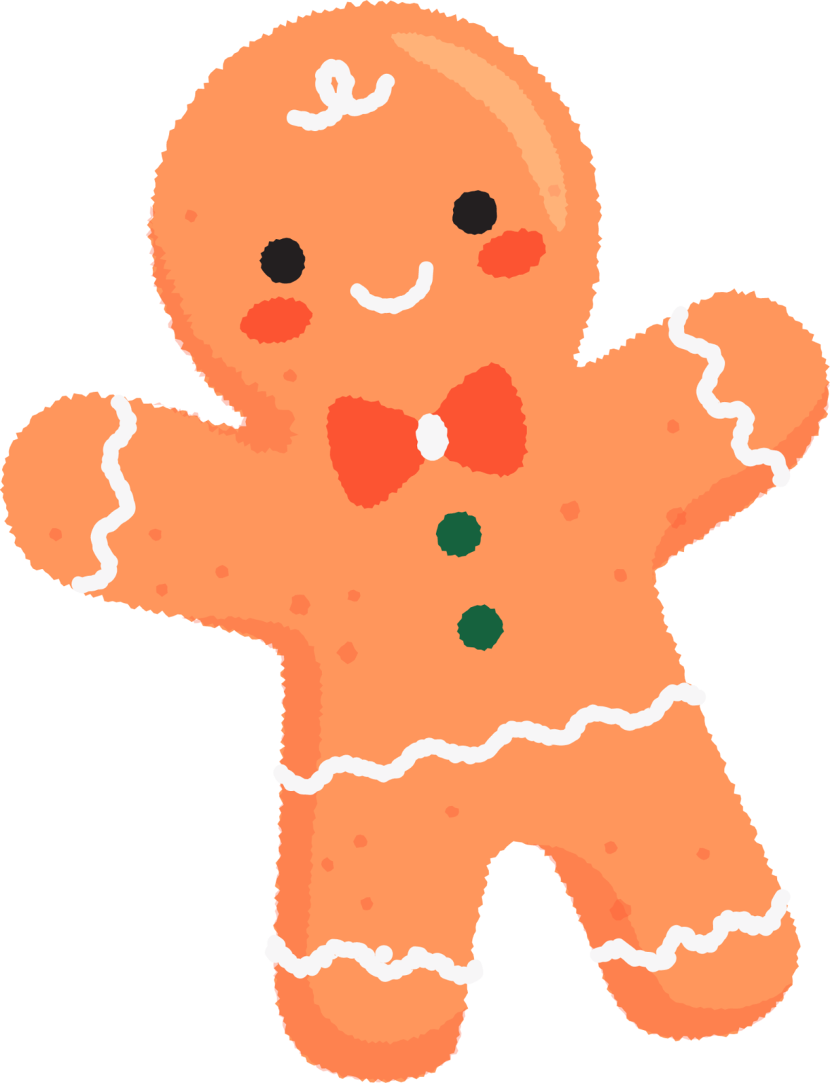 a ginger with a bow on its neck