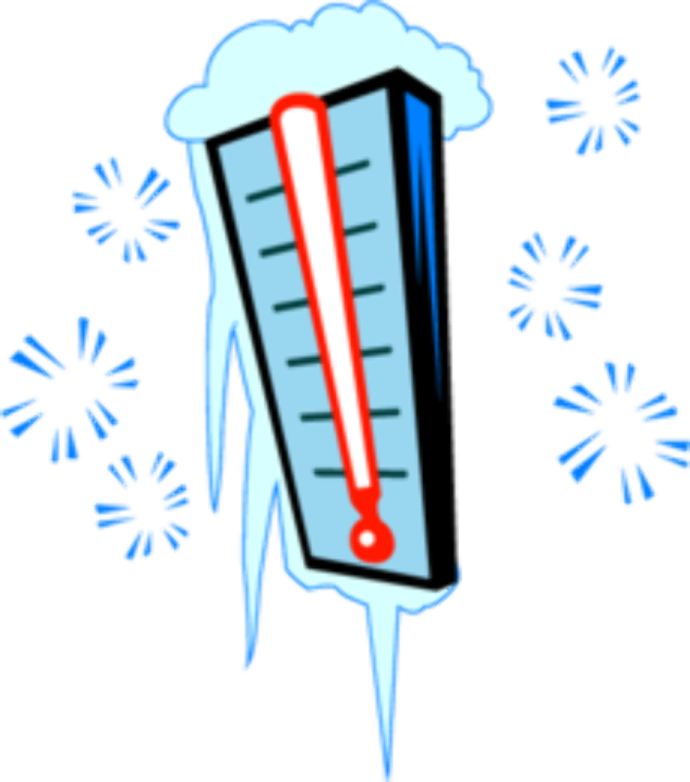 a thermometer on a white background