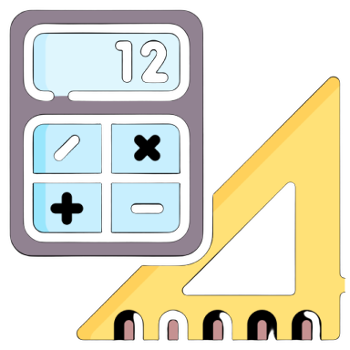 a calculaer with the number 4 on it