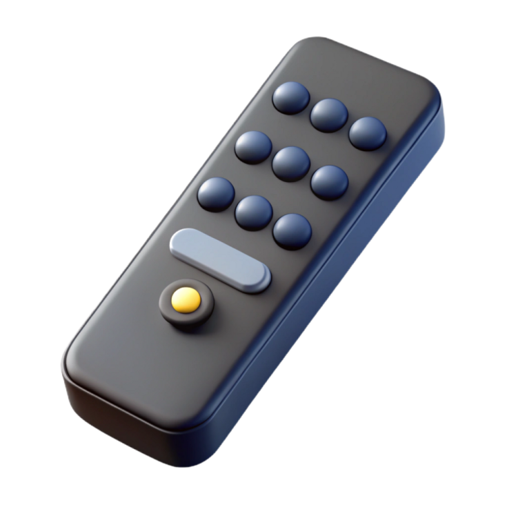 an image of a remote control device
