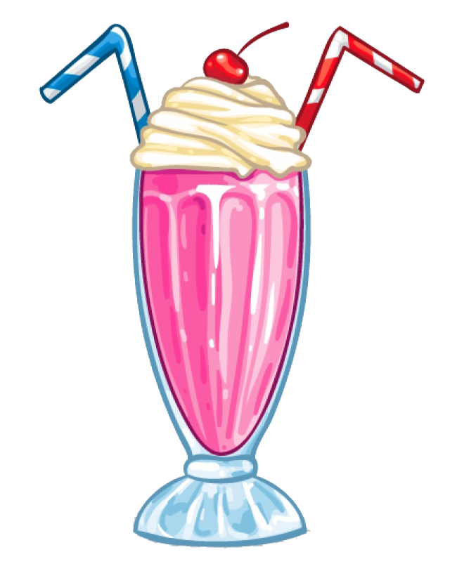 a pink drink with a straw and a cherry on top