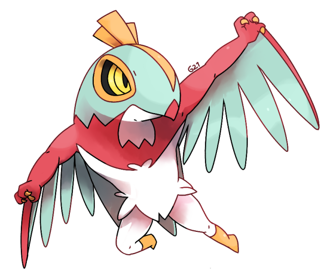 a drawing of an owl with its wings spread