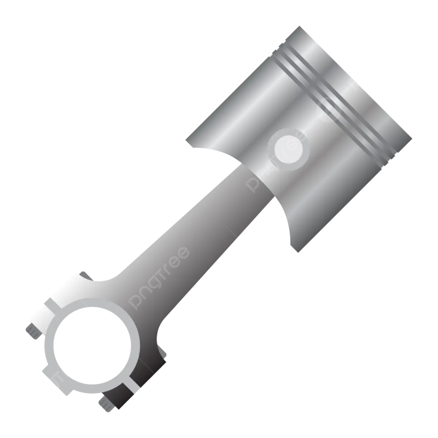 an illustration of a piston for a car