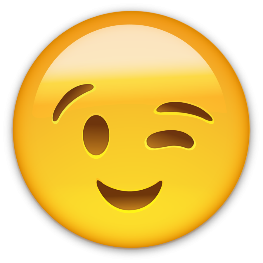 a yellow smiley face with a smile