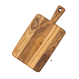a cutting board on a white background
