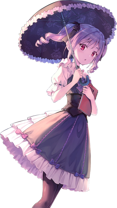 a girl with an umbrella in her hand