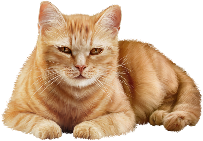 a painting of a cat