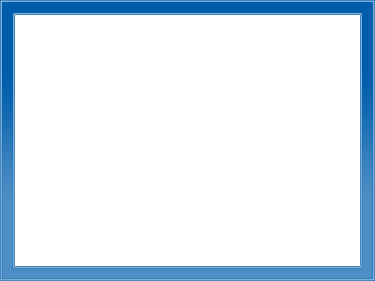 a blue frame on a white background