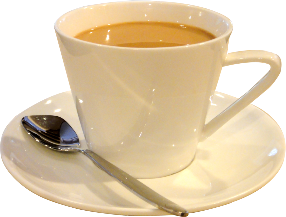 a white cup on a saucer