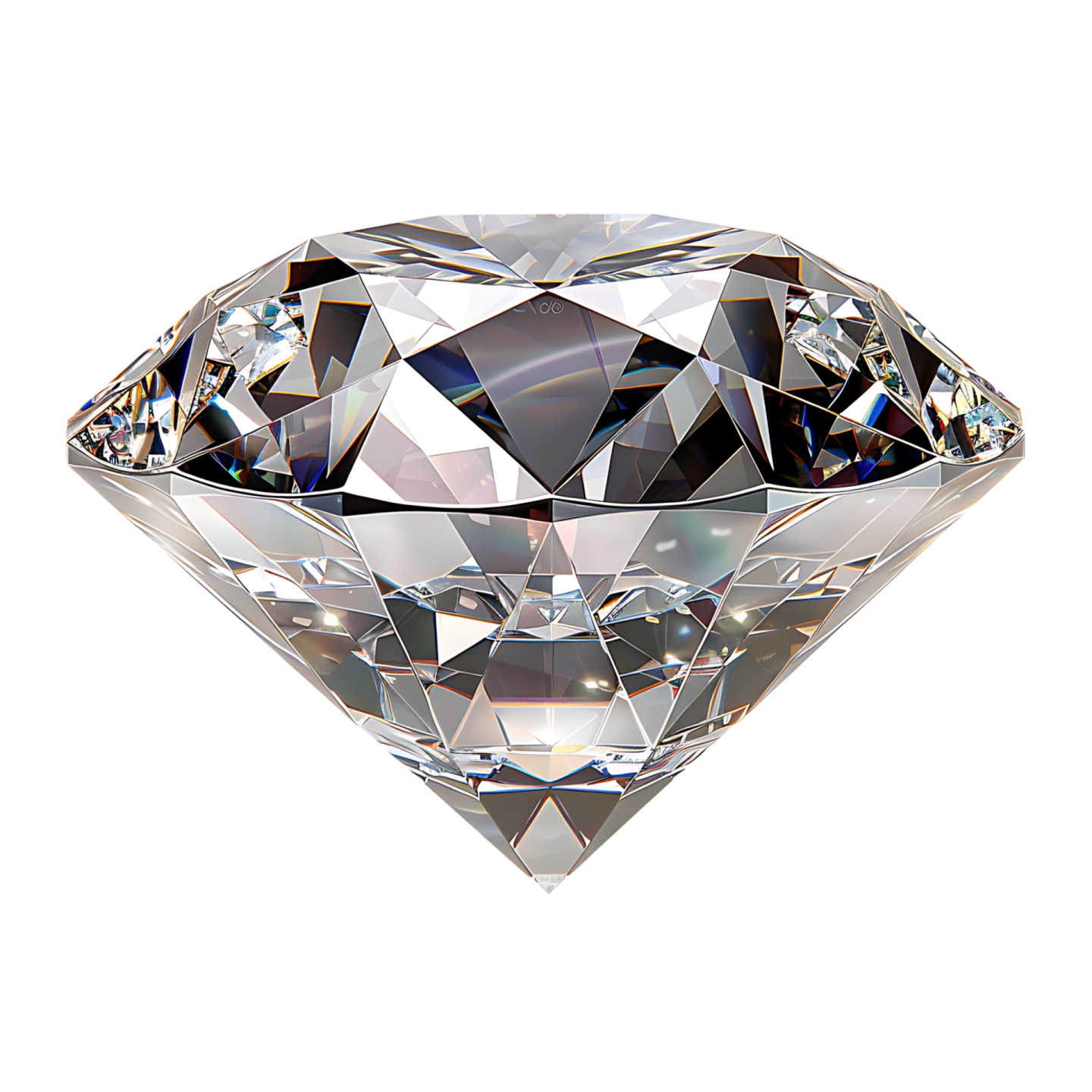 diamond on a white background
