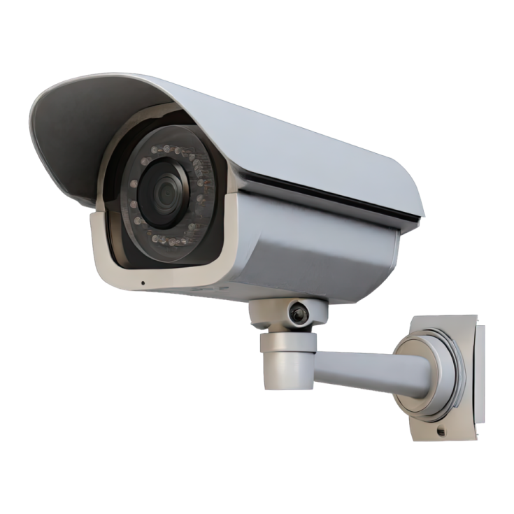 a camera on a white background