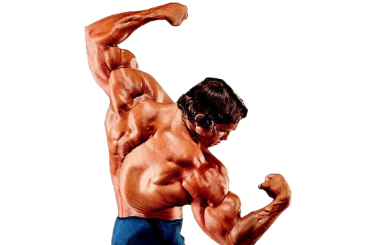 an image of a man flexing his muscles