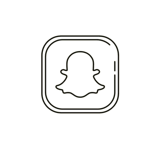 a line drawing of a snap icon