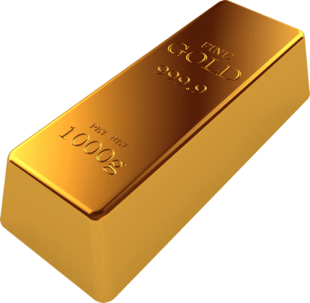 a gold bar
