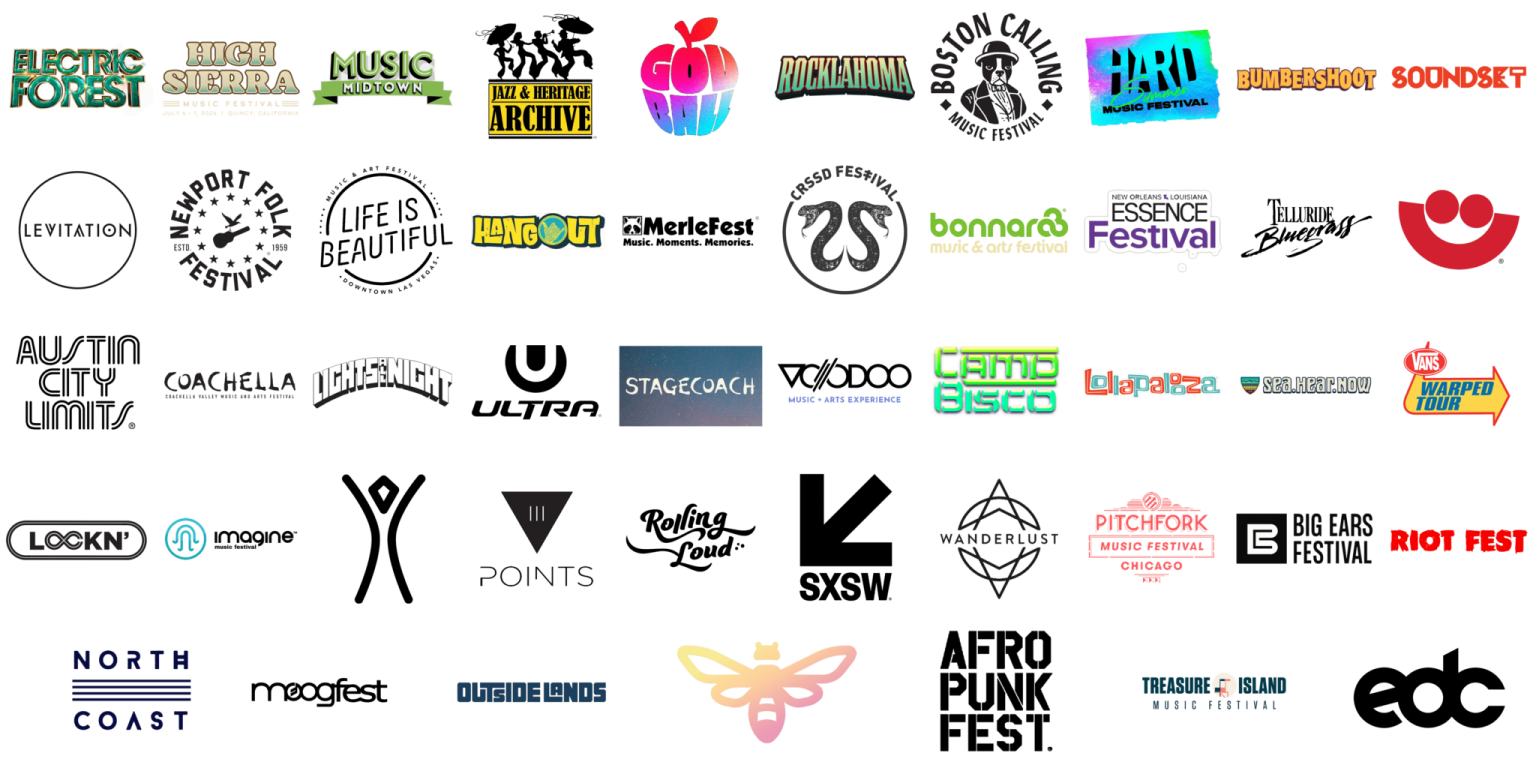 the logos of various brands and brands