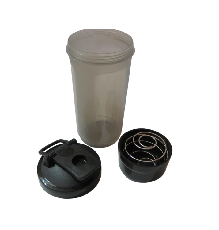 a plastic cup with a lid and an open lid