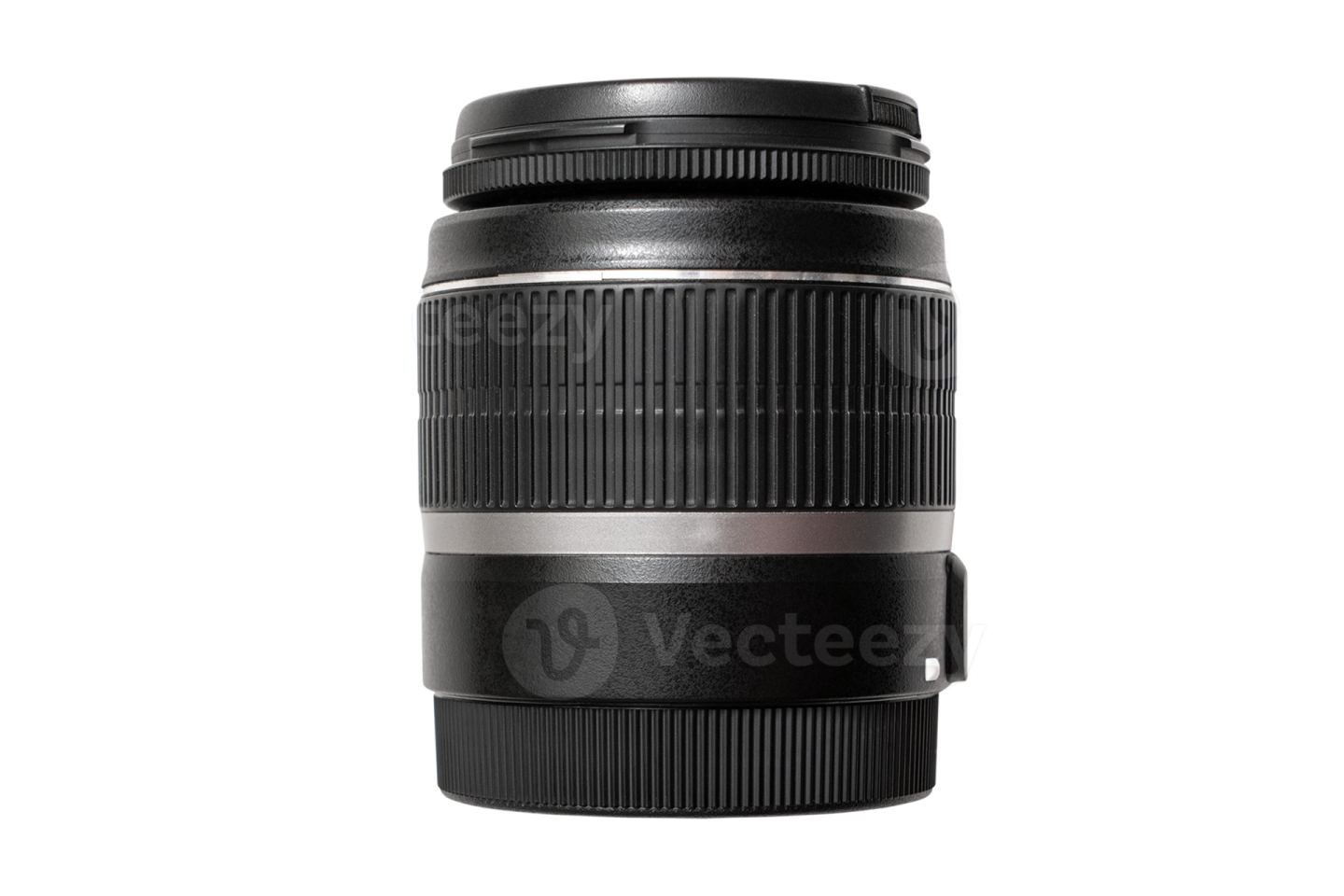 a camera lens on a white background