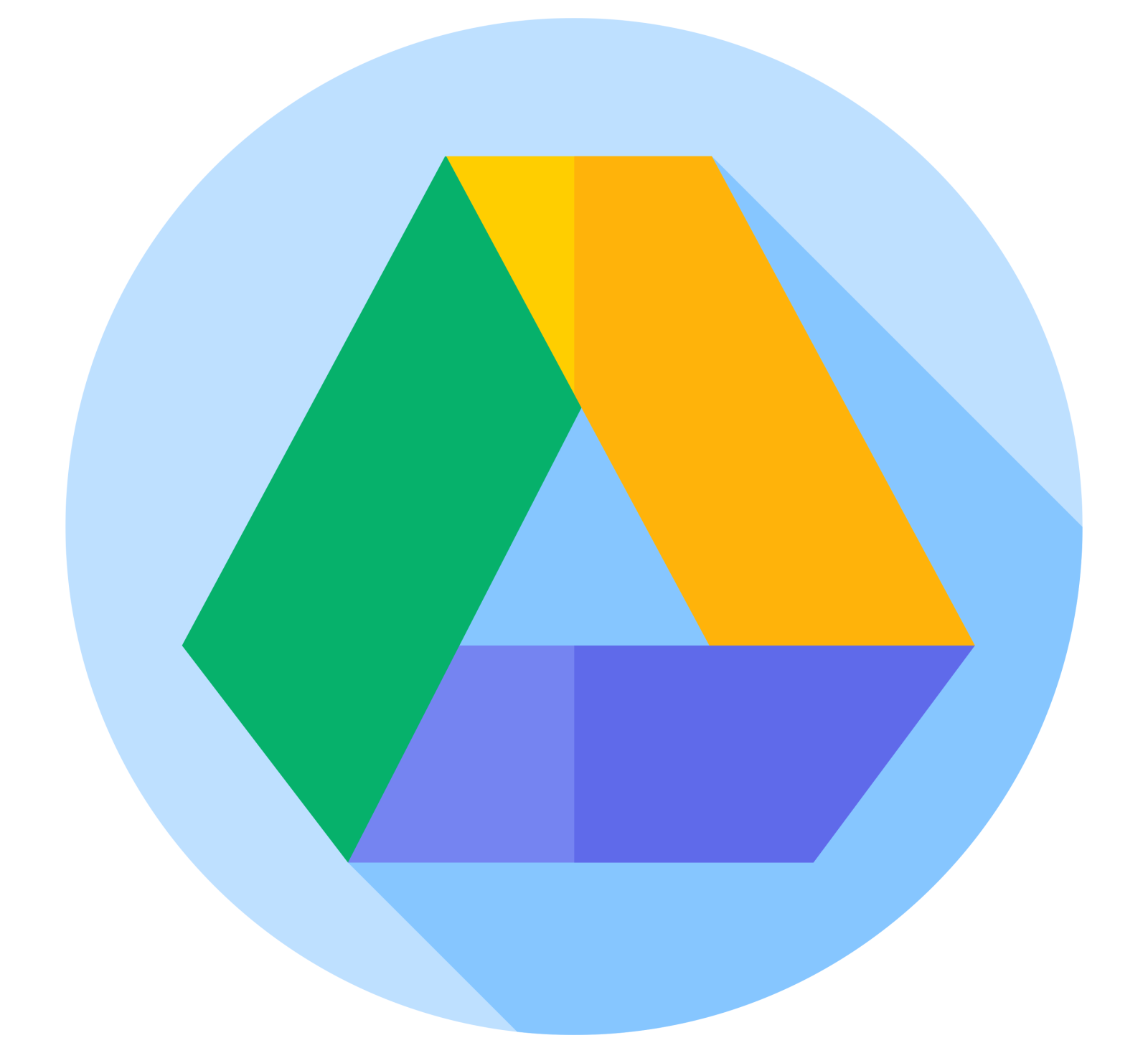 the google logo in a circle