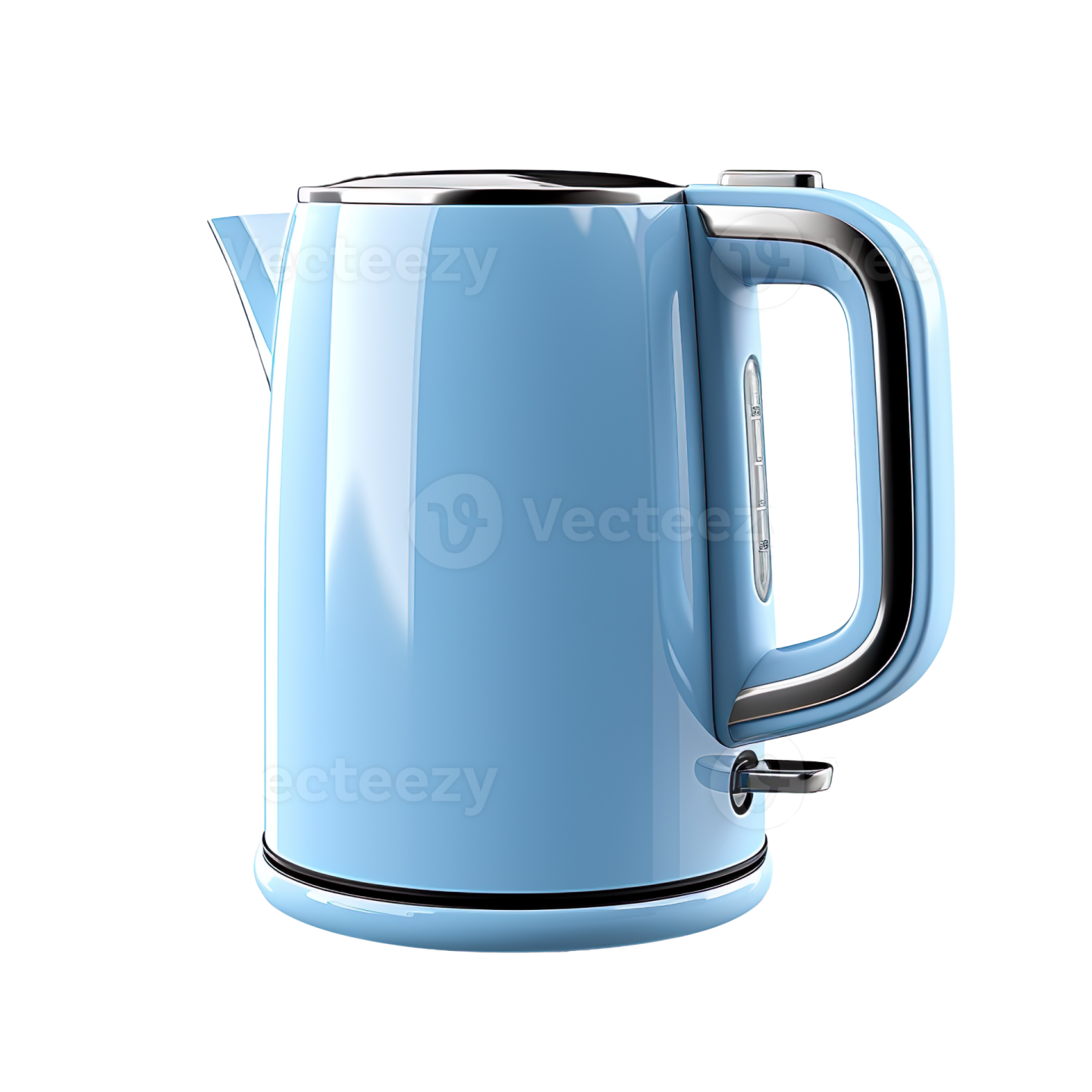 an electric kettle on a white background