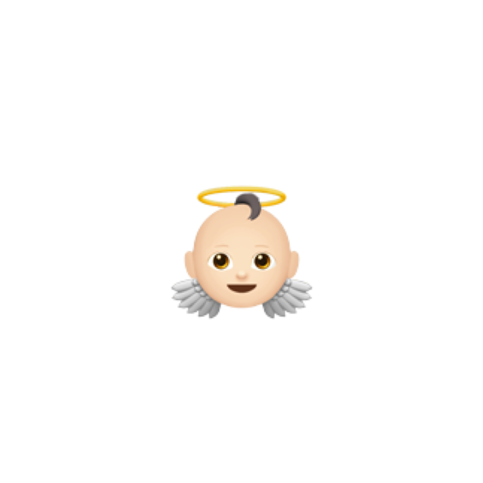 an image of a baby with angel wings