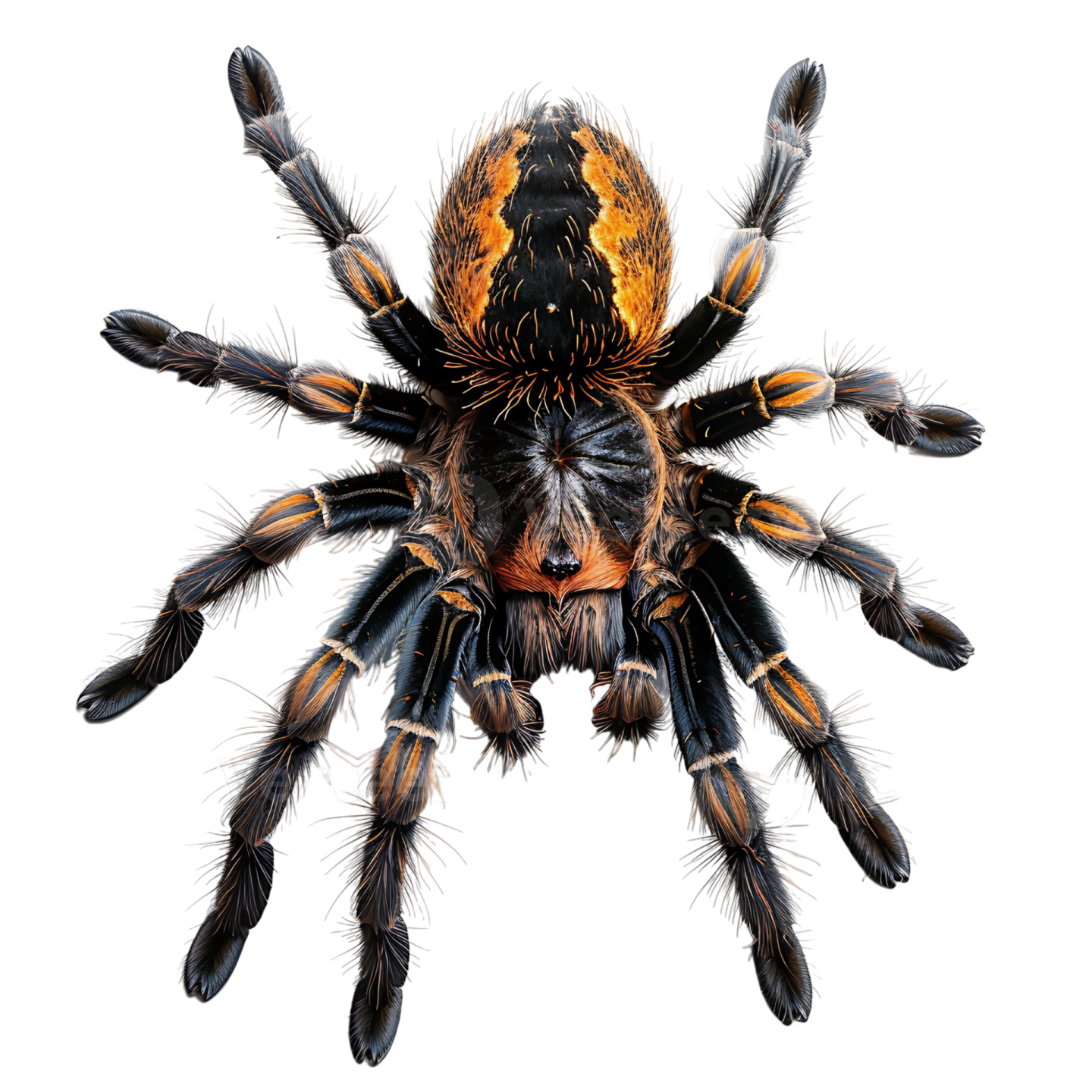 An illustration of a tara spider