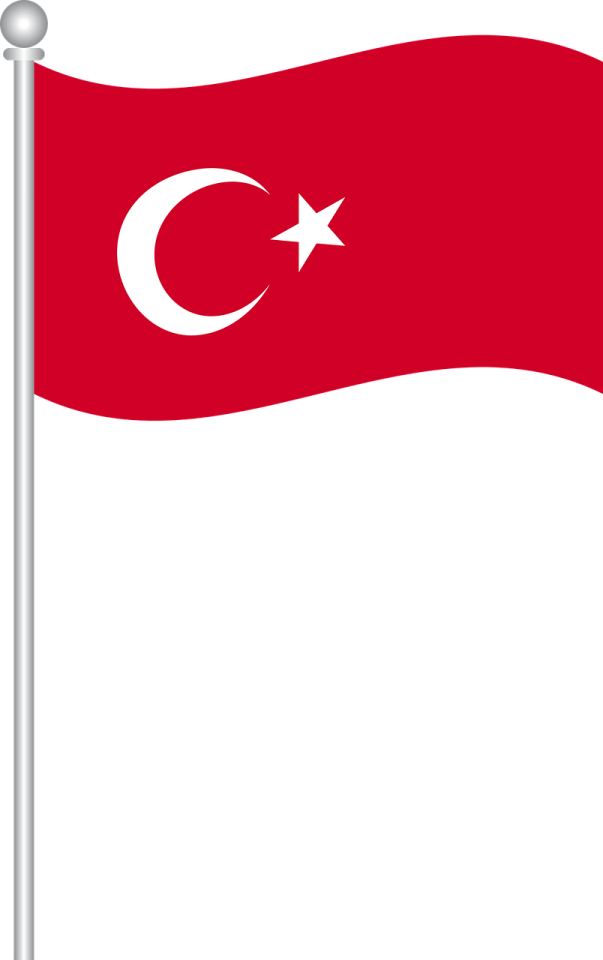 the flag of turkey