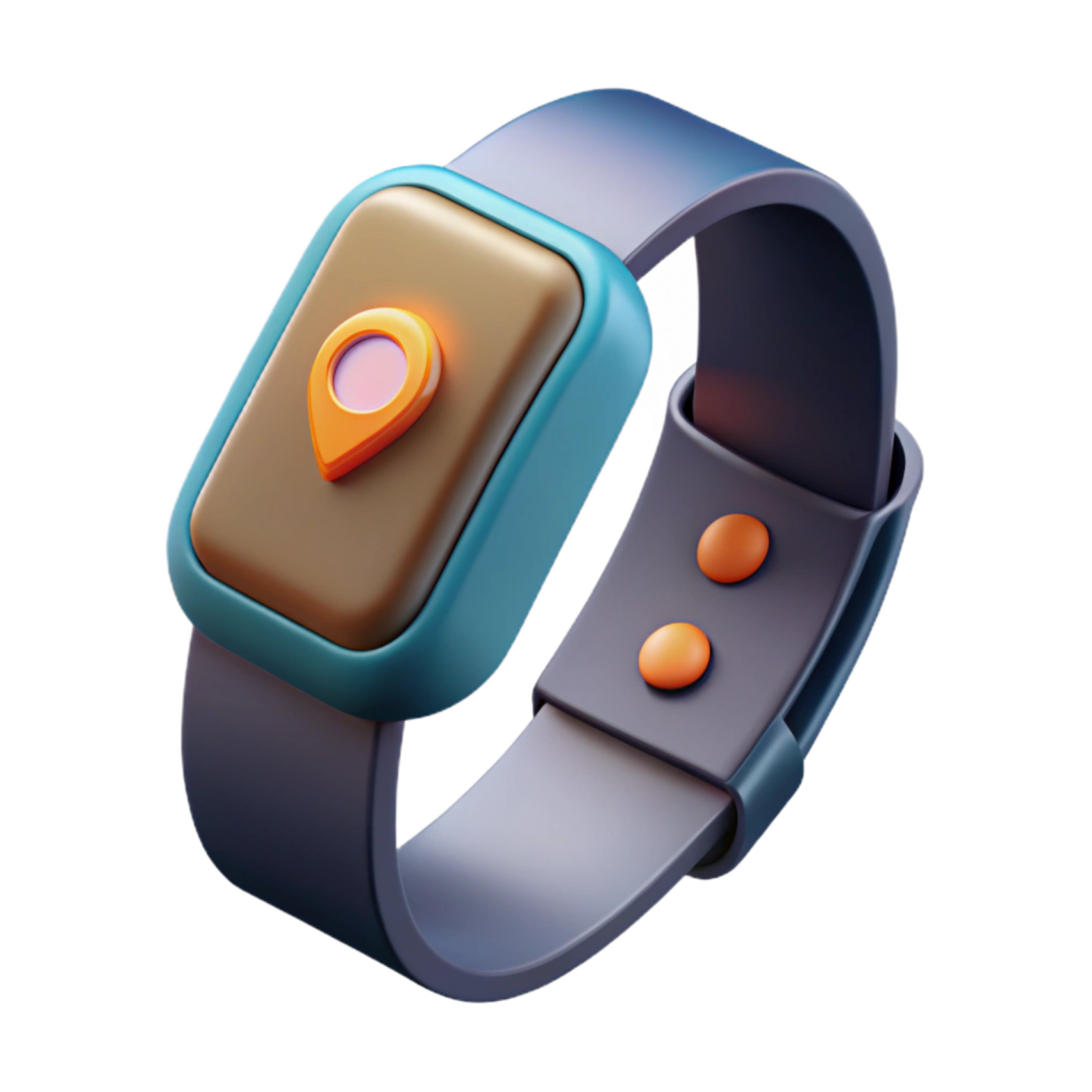 an apple watch with a button on it
