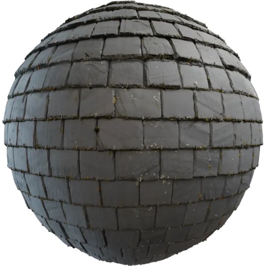 a large ball made out of black plastic