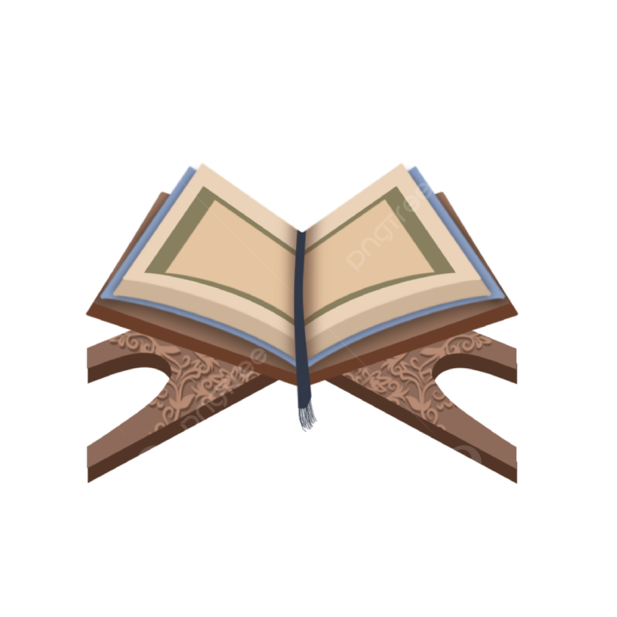 an open bible on a white background