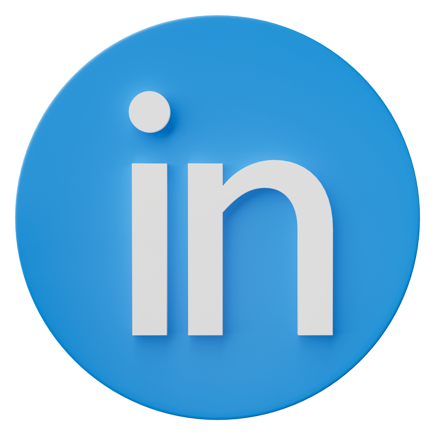 the linked logo on a blue circle