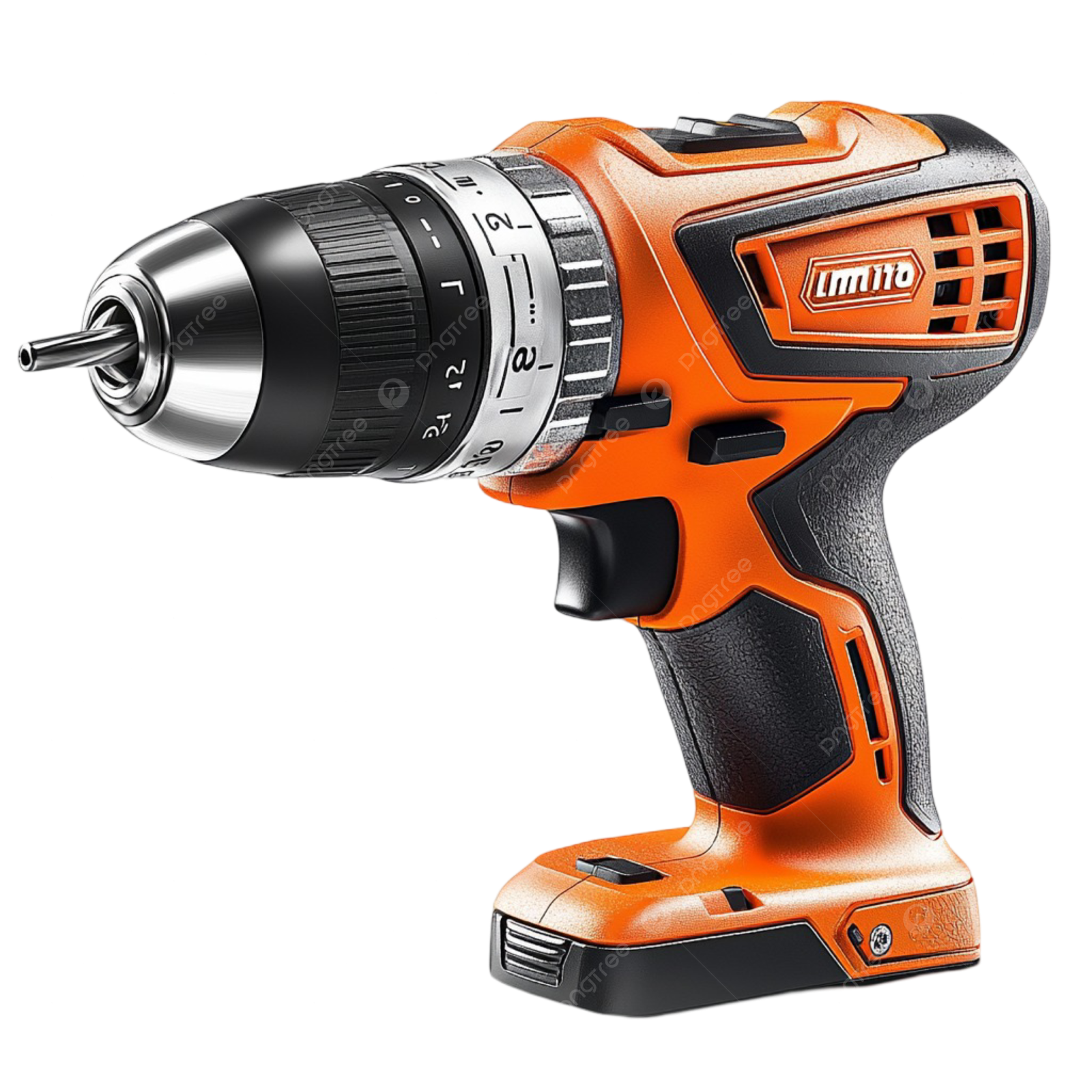 the black and decker cord drill is shown in this image