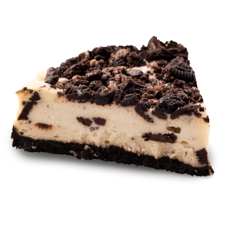 a close up of a piece of cake