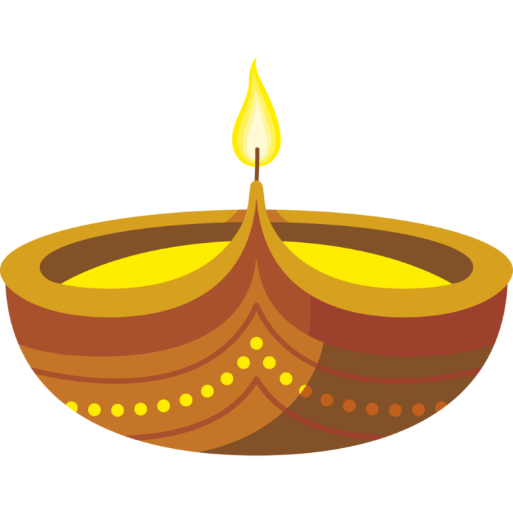 a brown and yellow lit oil lamp