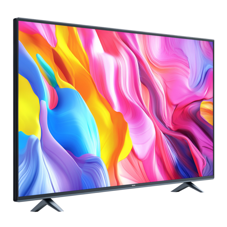 the samsung smart tv is shown on a white background