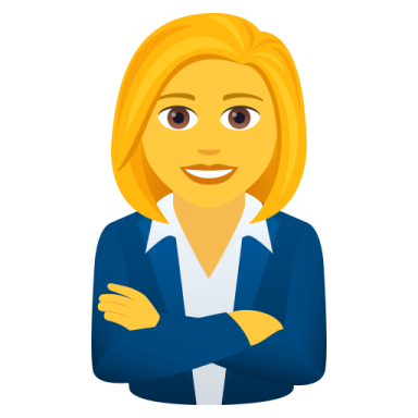 a woman with her arms crossed