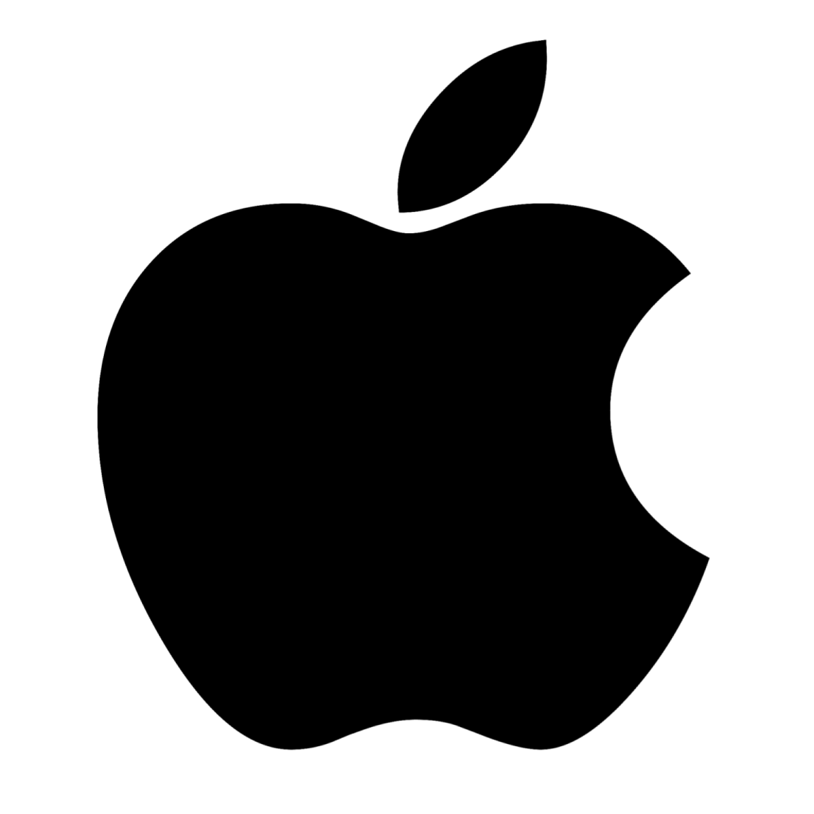 an apple logo