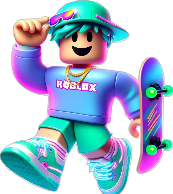 a lego figure with a skateboard in his hand