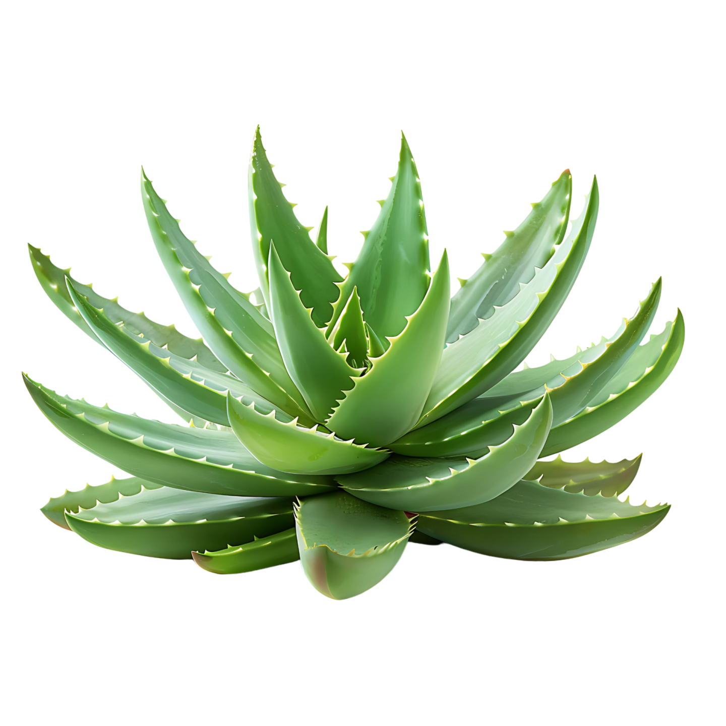 a close up of a plant with green leaves